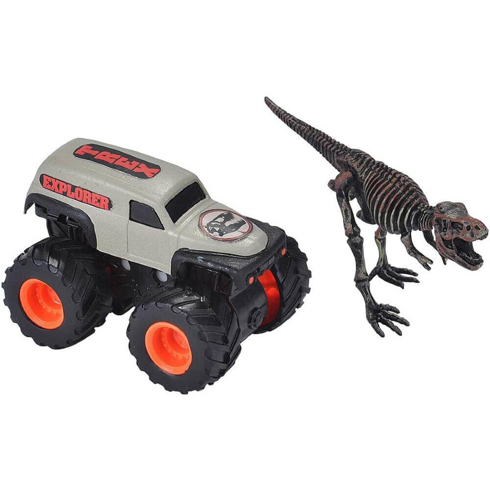 Wild Republic Mini Adventure T-Rex Skeleton Truck Set