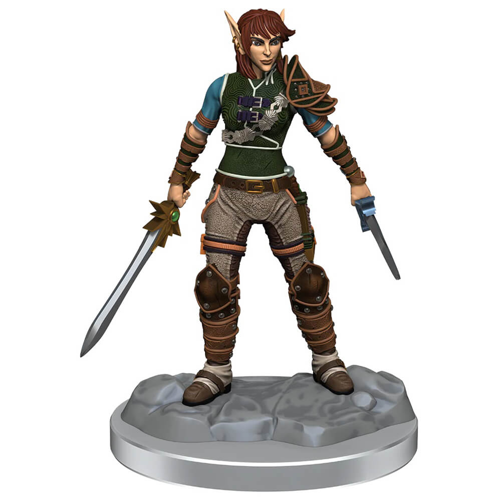 Wizkids D&D Nolzur's Marvelous Miniatures Elf Rogue & Half Elf Protégé