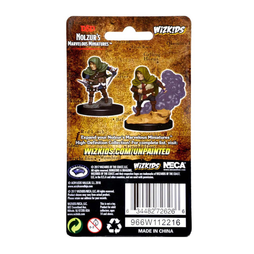 Wizkids D&D Nolzur's Marvelous Miniatures Halfling Male Rogue Miniature