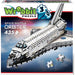 Wrebbit 3D Space Shuttle Orbiter 435 Piece 3D Jigsaw Puzzle