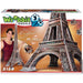 Wrebbit 3D The Eiffel Tower 816 Piece 3D Jigsaw Puzzle