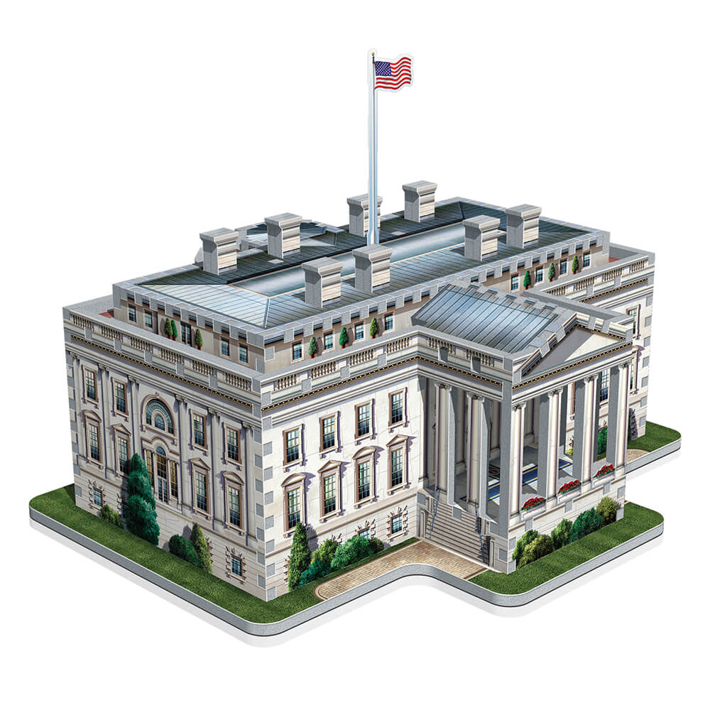 Wrebbit 3D The White House 490 Piece 3D Jigsaw Puzzle