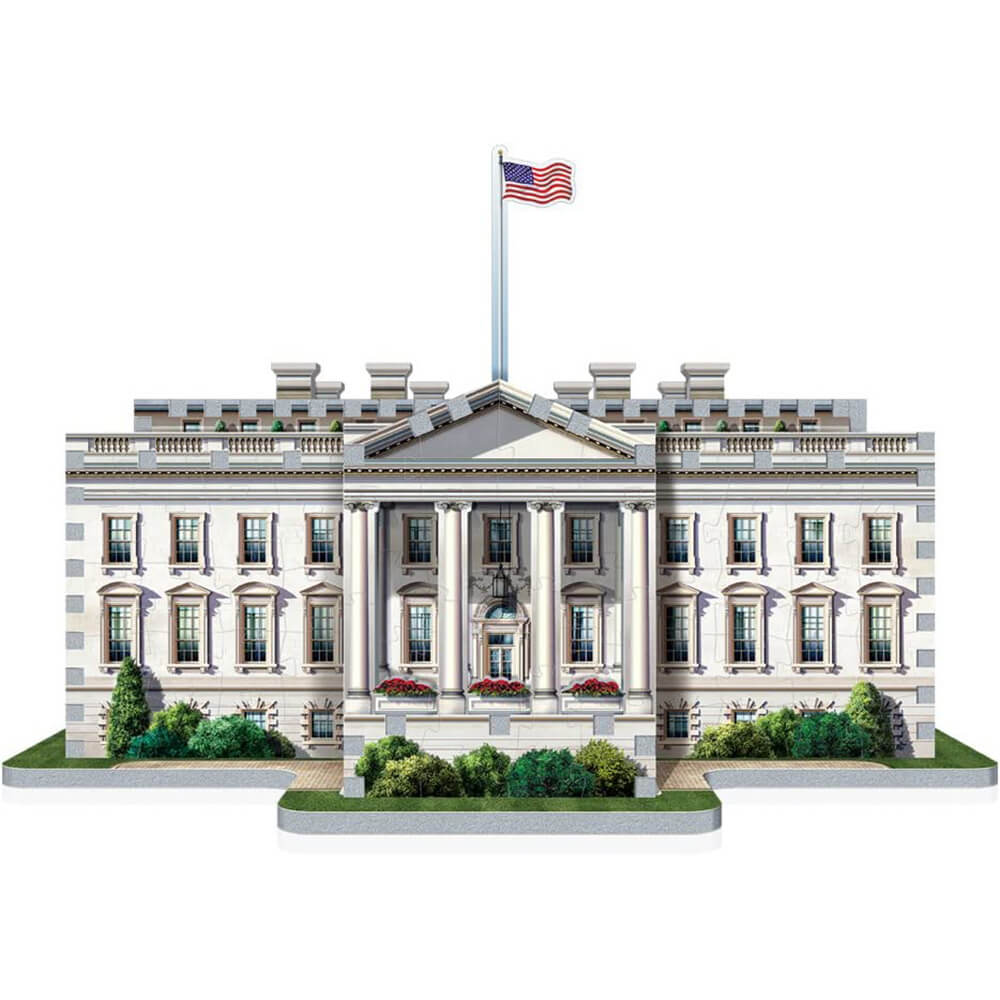 Wrebbit 3D The White House 490 Piece 3D Jigsaw Puzzle